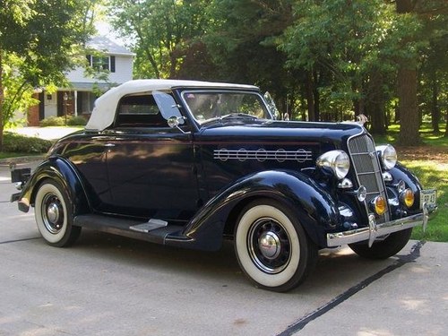 1935 Plymouth Deluxe Convertible Coupe SOLD
