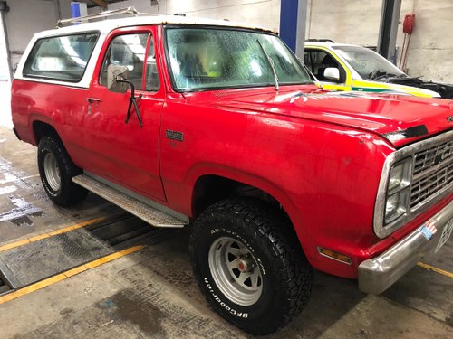 1979 Super Rare Plymouth Trailduster In vendita