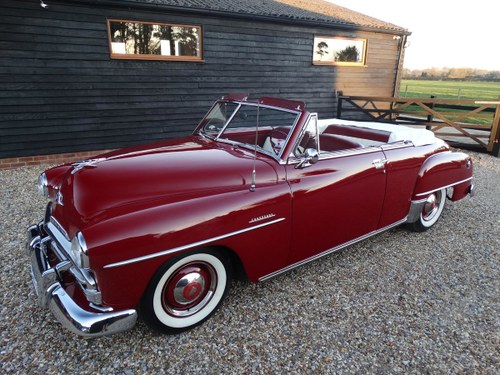 1951 Plymouth Cranbrook 3.5 CONVERTIBLE CLUB COUPE For Sale