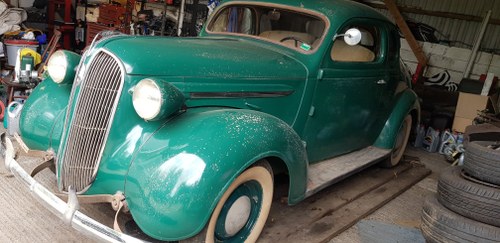 1937 Rare Stock Plymouth 5 Window Coupe LHD £14,750 SOLD