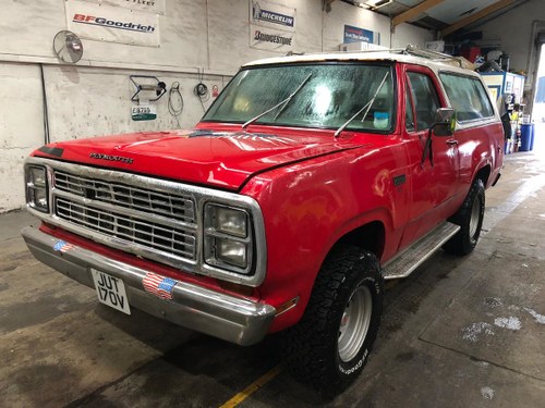 1979 Tax MOT exempt. Plymouth Trailduster 4x4 auto For Sale