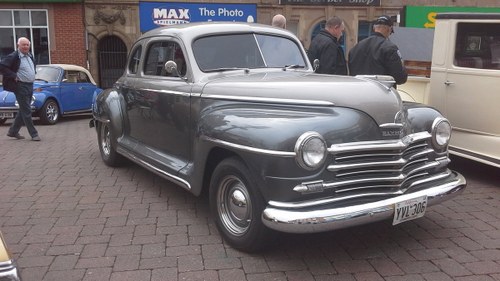 1948 Plymouth business coupe sold. sold. In vendita