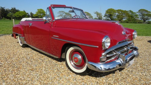 1951 Plymouth Cranbrook convertible p23 px Harley / Classic Car A vendre