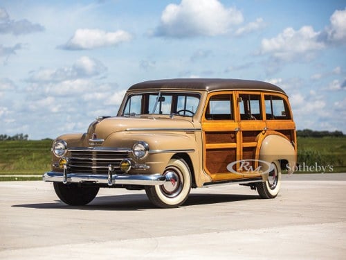 1948 Plymouth Special DeLuxe Six Station Wagon  For Sale by Auction