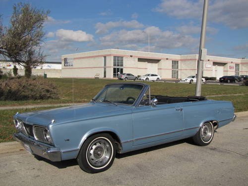 1966 Plymouth Valiant Signet Conv For Sale