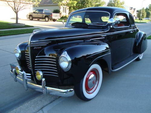 1940 Plymouth P10 Deluxe 5-W Business Coupe For Sale