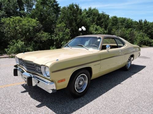 1973 Plymouth Duster 2DR * Gold For Sale