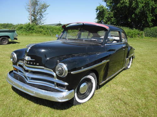 1950 Plymouth Fast Back Original 2 Door For Sale
