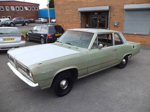 PLYMOUTH VALIANT SIGNET 225 V6 AUTO 2DR COUPE(1968)SOLID CAR SOLD