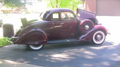 1935 Plymouth Deluxe Rumble Seat Coupe  For Sale