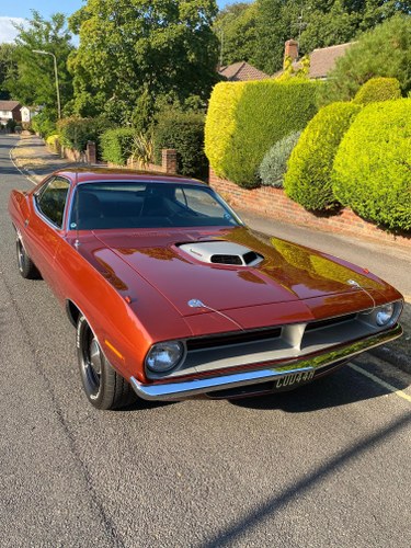 1970 Plymouth Cuda 440-6 Pack, 4 Speed SOLD