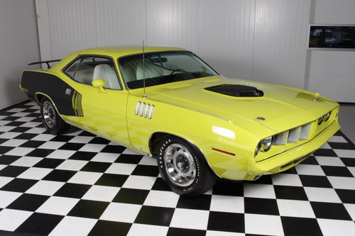 1971 Plymouth Cuda 440-6 with shaker hood SOLD