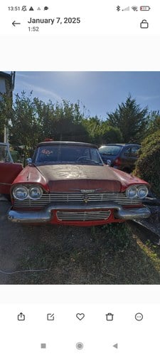 1958 Plymouth christine