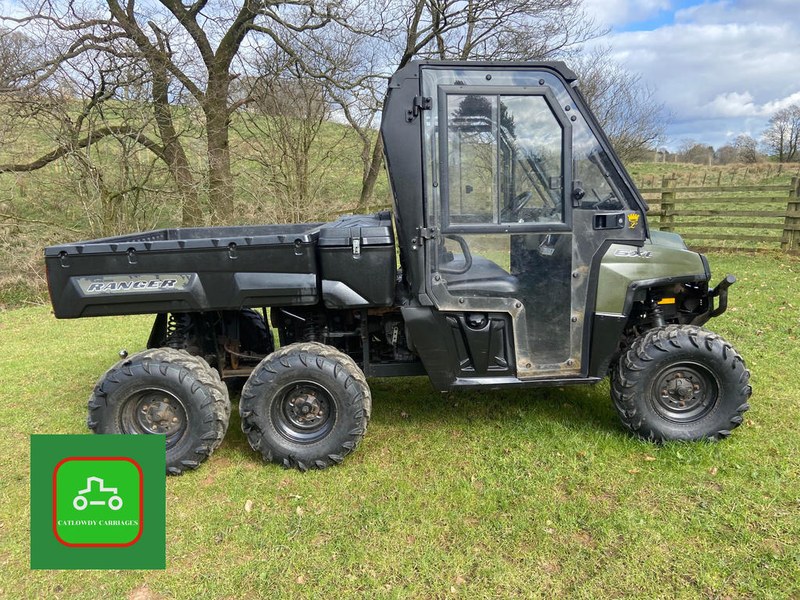 POLARIS RANGER 6X6 FULL CAB, HEATER, WINCH, 2016 ROAD REG