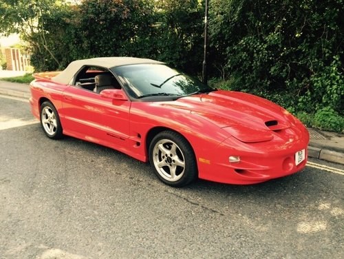 REMAINS AVAILABLE. 2001 Pontiac Firebird Trans Am WS6  For Sale by Auction