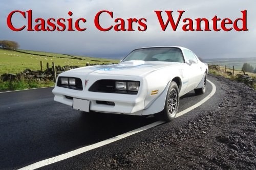 Pontiac Firebird Wanted. Immediate Payment. Nationwide Colle In vendita