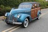 1940 Pontiac Silver Streak Woodie = Rare clean Blue $64.9k For Sale