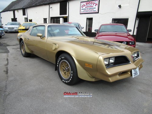 1978 PONTIAC TANS AM 6.6 LITRE 4 SPEED MANUAL 12,865 MILES SOLD