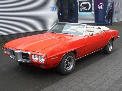 1969 PONTIAC FIREBIRD V8 CONVERTIBLE For Sale