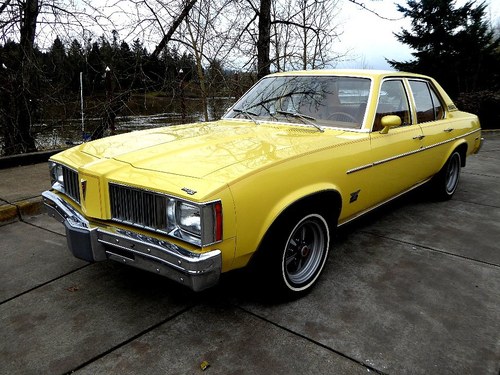 1978 Pontiac PHEONIX 4 door sedan = Clean Yellow(~)Tan $8.9k In vendita