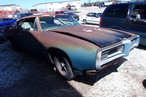 1968 Pontiac GTO with the 400, 4sp and air  For Sale