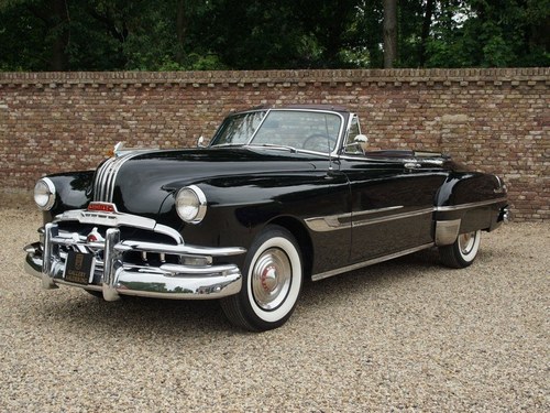 1952 Pontiac Chieftain Deluxe Eight Convertible 4.4 straight-eigh For Sale