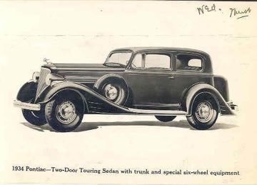 1934 Pontiac PARTS Needed