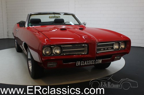 Pontiac GTO Convertible 1969 Ultimate Muscle Car For Sale