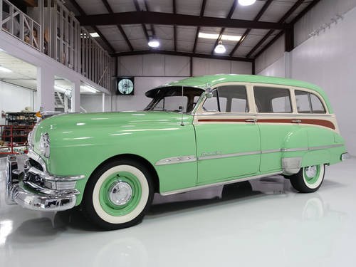 1951 Pontiac Streamliner Eight Deluxe Station Wagon For Sale