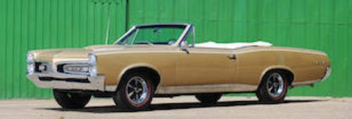 1967 PONTIAC GTO CONVERTIBLE For Sale by Auction