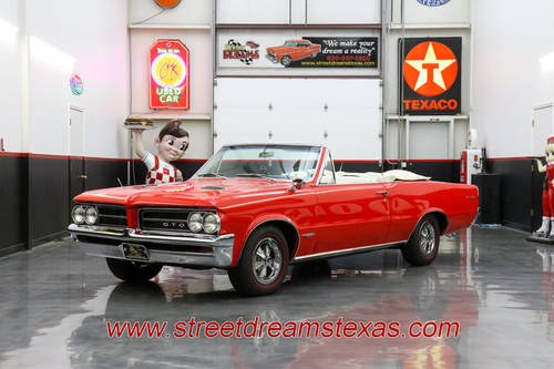 1964 64 GTO Convertible High End Restoration 389 Tri-Power  SOLD