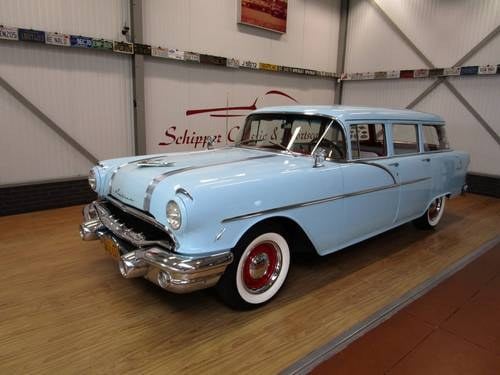 1956 Pontiac Chieftain Wagon V8 '' Beach Wagon '' For Sale
