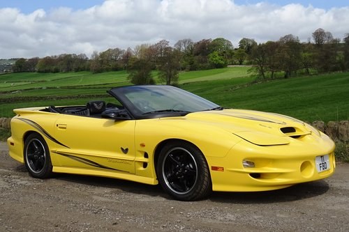 2002 Pontioac Firebird Trans Am WS6, a special rare car SOLD