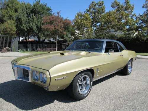 1969 Pontiac FireBird Coupe 455 muscles AC 4 speed M $44.9k For Sale