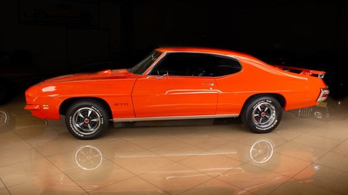 1971 Pontiac GTO Coupe - V-8 + 4 speed Manual only 28k miles For Sale