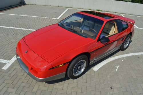 1986 Pontiac Fiero GT 2.8l V6 !!! Immaculate Condition !!! In vendita