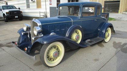 1932 Pontiac Deluxe 6 Dual Side Mount/Rumble Seat Coupe