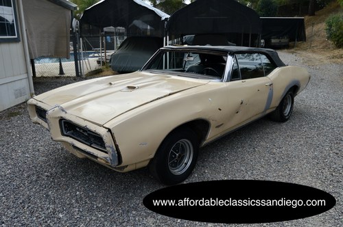 1968 Pontiac Gto Convertible SOLD