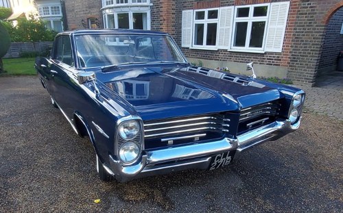 1964 Pontiac Parisienne saloon 5140cc, Registration CLL 271B For Sale by Auction