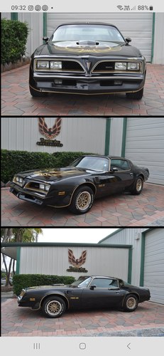 1978 Pontiac Firebird Trans Am SE Y82 WS6