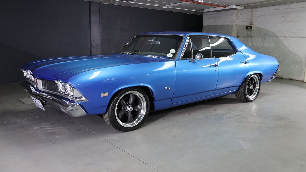 1968 Pontiac Acadian Beaumont Blue Automatic, speed Right Hand