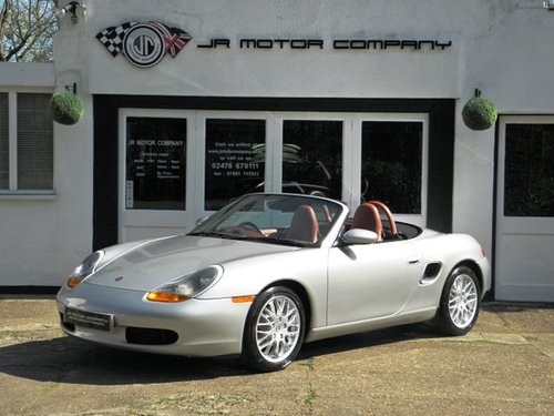 2002 Porsche Boxster 2.7 Manual finished in Arctic Silver  SOLD