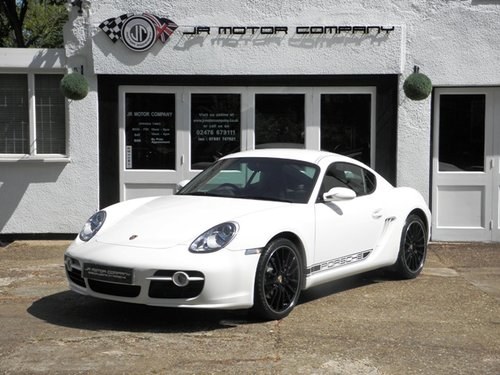 2007 Porsche Cayman 3.4 S Tiptronc S finished in Carrera White  SOLD