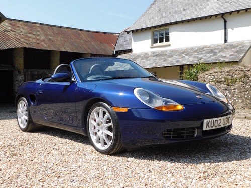 2002 Porsche Boxster 3.2 S - 51k, immaculate SOLD