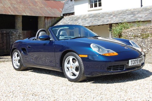 1999 Porsche Boxster 2.5 - beautiful early car, 1 owner to 2015 VENDUTO