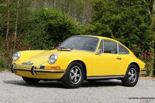1969 Porsche 911 E LHD coupe with 27,000 miles! For Sale