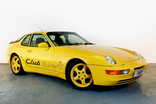 Porsche 968 Club Sport with fantastic history. 1994 VENDUTO