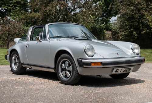 1974 Porsche 911 2.7 MFi Targa  Just one owner from new!! For Sale by Auction