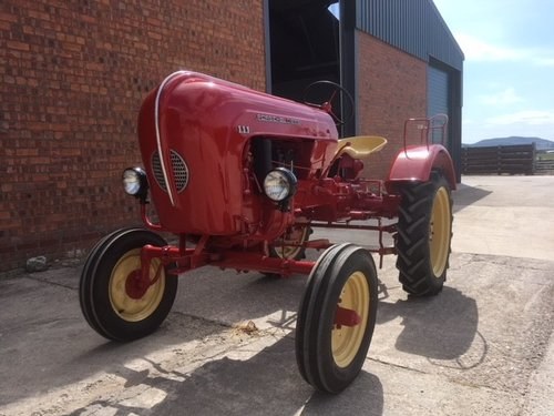 1957 Porsche 111 Tractor at Morris Leslie Auctions 18th August In vendita all'asta