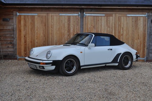 1987 Porsche 911 Cabriolet to wide body specificat For Sale